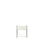 USM - USM Haller Nightstand P2 - Pure White - Nattbord - Fritz Haller,Paul Schärer - Hvit - Metall