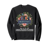 Funny Book Lover Meaning Reader Booktrovert Definition Sweatshirt