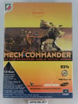 Mech Commandant Mechwarrior PC Ordinateur Grande Boîte - Original Neuf Scellé