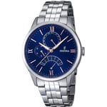 Montre Hommes FESTINA Retro CLASSICO en Acier Multifonctions F16822/3