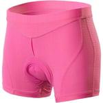 Damcykelshorts 3D-vadderade MTB cykelbyxor underkläder shorts andningsbara snabbtorkande shorts