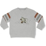 Konges Sløjd Lou sweatshirt – grey melange - 12-18m