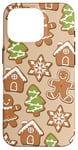 iPhone 16 Pro Christmas Gingerbread Men - Gingerbread House Pattern Case