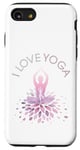 Coque pour iPhone SE (2020) / 7 / 8 Yoga Love Femme Rose om spiritual Bouddha Lotus Mandala