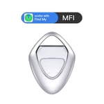 Traceur GPS intelligent Bluetooth,fonctionne avec Apple Find My Andrea ITag,dispositif de rappel anti-perte,localisateur classé MFI,clé de voiture,animal de compagnie,enfants - Type White #A