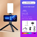 Lampe de Poche Miniature pour Auto-Porte Photographie Vidéo Beauté LED Tofu Poche Lumière de Reparation Couleur Trois Réglages Plus Clip de Table Support de Trio