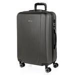 ITACA - Valise Cabine 55x40x20, Valise Cabine, Valise À roulettes, Valise Roulette, Valise Rigide, Résistant, Légère, Anthracite