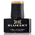 Polon à ongles en gel bluesky, Orange Bright A085, durable, résistant aux puces, 10 ml (nécessite du séchage sous lampe LED UV)
