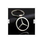 Crea - Mercedes Benz Car Chrome 10d Logo Keychain Metal Keyring Keyfob Key Chain