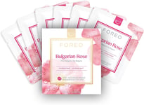 FOREO Masque Actif UFO À La Rose Bulgare Pour Peau Sèche, Pack De 3, Régénérant