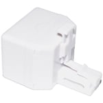 RJ11 4 Wire 2 Way Adapter Dual RJ11 Sockets to RJ11 Plug Splitter fibre router