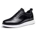 Bruno Marc Hommes Chaussures Oxfords Derby Chaussure Ville Homme pour Bureau Costume Mariage Noir SBOX2326M-E Taille 44 (EUR)