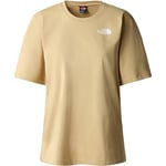 THE NORTH FACE Relaxed Simple Dome T-Shirt Khaki Stone L