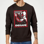 Avengers Endgame Ant-Man Poster Sweatshirt - Black - S - Noir