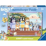 Puzzle Giant 24 pieces, Moment en famille/Bluey, Des3 ans, Aventure, 05622, Rave