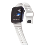 Apple Watch Ultra 1/2 (49mm) Silikon Armband Sport - Vit