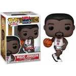 Figurine Funko Pop [Exclusive] Nba Legends : Magic Johnson (Rd Allstar) [78] [Goodies]