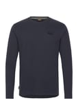 Superdry Essential Logo Long Sleeve Top Marinblå