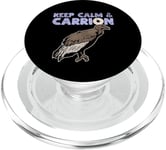 Keep Calm And Carrion Vulture Scavenging Bird PopSockets PopGrip for MagSafe