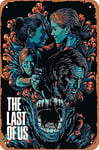 TersShawl The Last of Us Video Game Poster Vintage Metal Tin Sign 8x12 inch