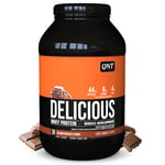 QNT Delicious Whey Protein Poudre chocolat belge