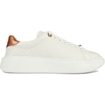 Boss Womens Amber Trainers - White - Size UK 6