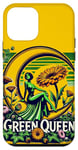 iPhone 12 mini Green Queen illustration Gardeners Case