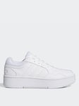 adidas Sportswear Women's Hoops 3.0 Bold Trainers - White, White, Size 6, Women