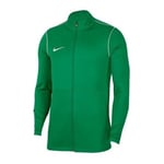 Nike Treningsjakke Dri-FIT Park 20 - Grønn/Hvit Barn, størrelse L: 147-158 cm