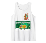 Christmas Scooby Doo Shaggy Mystery Machine Happy Holidaze Tank Top