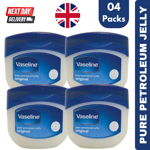 4x Vaseline Original Pure Petroleum Jelly Body Care Protectant Skin Cream 250ml