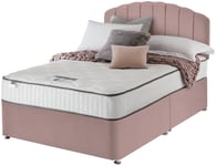 Silentnight Middleton Double Memory Divan Bed - Pink