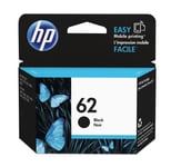 Original HP 62 Black Boxed Ink Cartridge For ENVY 7640 Inkjet Printer