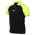 Nike Unisex Kids Polo Y NK DF Acdpr SS Polo K, Black/Volt/White, DH9279-010, L