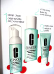 CLINIQUE Anti-Blemish Set Cleansing Foam Clarifying Lotion Clearing Treatment