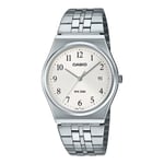 Casio Silver Unisexs Analogue Watch Casio Collection MTP-B145D-7BVEF