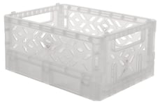 Clas Ohlson Klappbox transparent