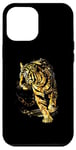 iPhone 13 Pro Max Gold Tiger Powerful Zen Pose Aura Golden Tiger Case