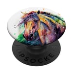 Zebra Pop mount Socket Watercolor African Horse Wild Animal PopSockets Adhesive PopGrip