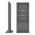 SMS 49P Casing Freestand Storage G1 DGDark Grey RAL7016 Beställningsvara