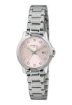 BREIL - Montre Femme Collection EW0408 CLASSIC ELEGANCE - Montre-bracelet Rose Cadran Analogique - Mouvement TIME ONLY - 3 Aiguilles - Montre Quartz pour Femmes avec Bracelet en Acier