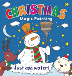 Christmas Magic Painting Book Childrens Colouring Just Add Water Kids Activity