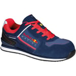 Sparco - Chaussures de travail basses de se'curite' Gymkhana Redbull esd S3 src hro N.44 en nubuck et cuir sue'de' hydrofuges Multicolore 44