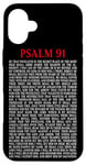 iPhone 16 Plus Psalms 91 Full KJV Bible Verse Protection & Safety Blessing Case