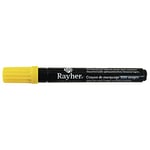 Rayher 3824920 Tout Marqueur, Pointe Ogive 2 4 mm, avec Valve, Jaune