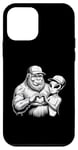 Coque pour iPhone 12 mini Funny Cryptid Bigfoot Alien Love Valentine Monster Femme Homme