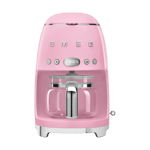 Smeg 50's Style kahvinkeitin 10 kuppia Rosa