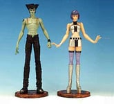 DEVIL MAN 7" AKIRA & NIKI Manga Anime Horror Figures Fewture Japan, Devilman 