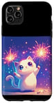 iPhone 11 Pro Max Happy New Year Cat for a Joyful Celebration Costume Case