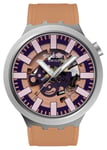 Swatch SB07S119 TERRACOTTA TIDE (47mm) Pink Skeleton Dial / Watch